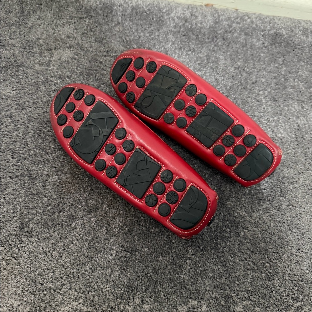 Carolina Herrera Red Loafers - Picture 7 of 7